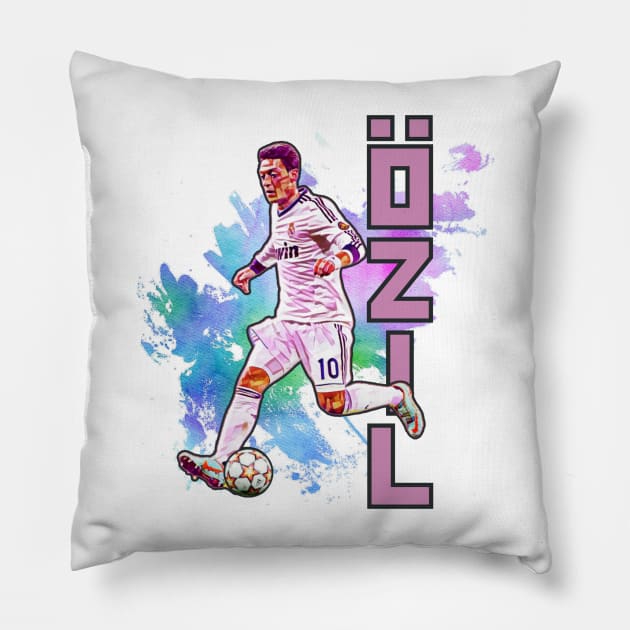 Özil M. Pillow by LordofSports