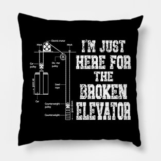 Elevator Mechanic Pillow