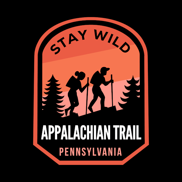 Appalachian Trail Pennsylvania Hiking in Nature by HalpinDesign