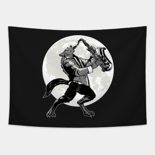 Saxo Wolf Tapestry