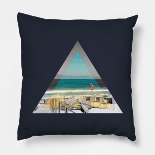 Retro Beach Pillow