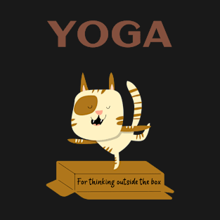 Yoga For Thinking Outside The Box T-Shirt