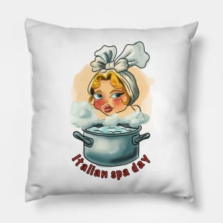 Italian Spa Day Pillow