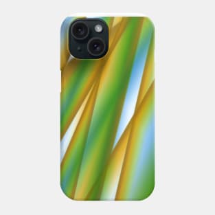 green blue brown white abstract texture Phone Case