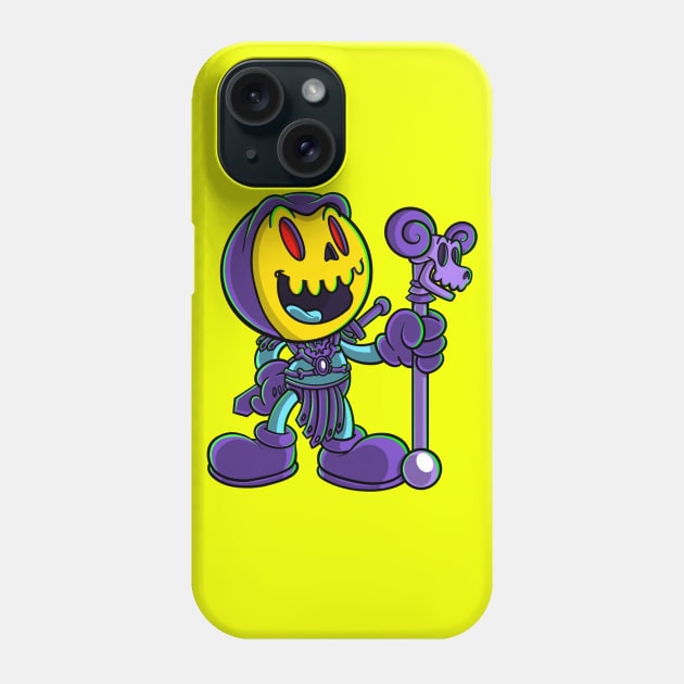 Haunted Skeleton Phone Case by chrisnazario