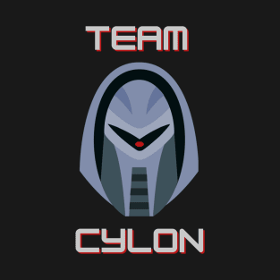 Team Cylon Battlestar Design T-Shirt