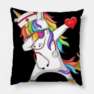 Dabbing Unicorn Nursicorn Like A Normal Nurse Pillow