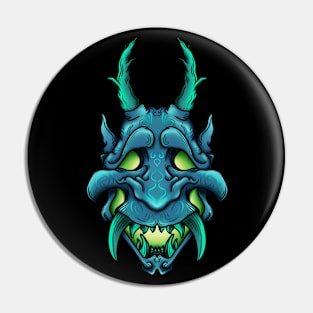 aquamarine demon Pin