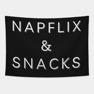 Napflix & Snacks Tapestry