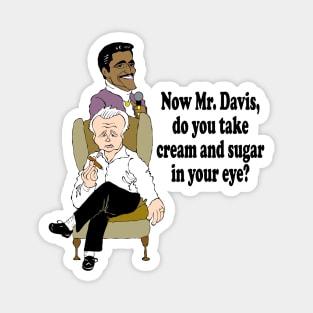 ARCHIE BUNKER AND SAMMY DAVIS JR FAN ART Magnet