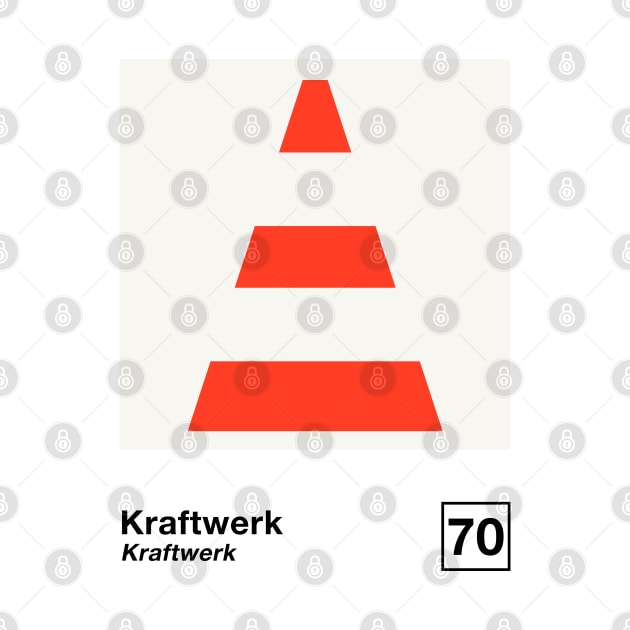 Kraftwerk / Minimalist Style Poster Artwork Design by saudade