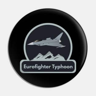 Eurofighter Typhoon Jet Fighter Pin