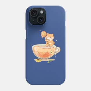 Shiba Honey Tea Cup Phone Case