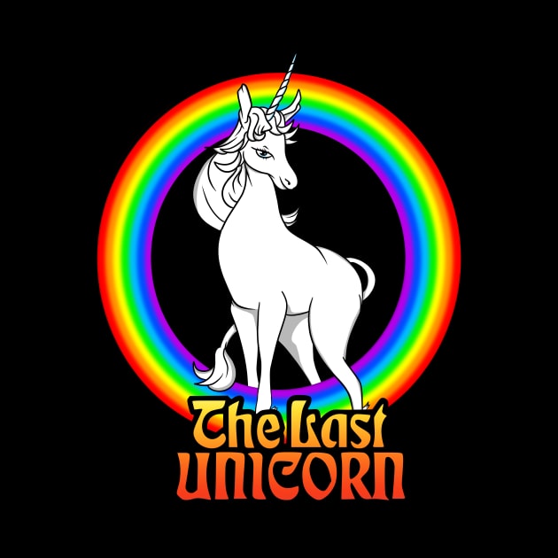 THE LAST UNICORN rainbow by LICENSEDLEGIT