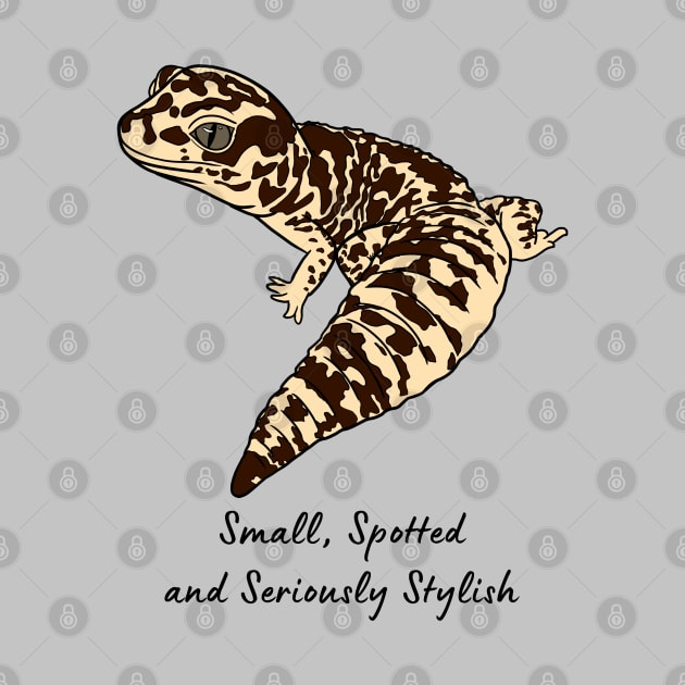 Leopard gecko by Kuchinska design