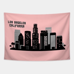 Los Angeles California skyline Tapestry