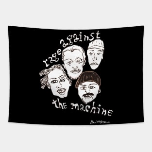 Rage against the machine tapestry 2025