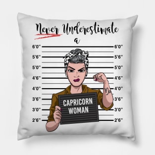 Capricorn Woman Pillow