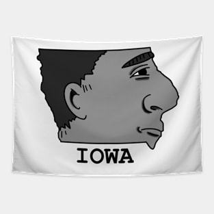 A funny map of Iowa 2 Tapestry