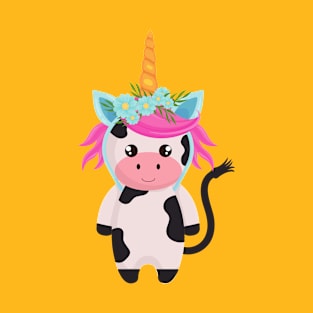 Moonicorn - Cow Unicorn - Moo Unicorn T-Shirt