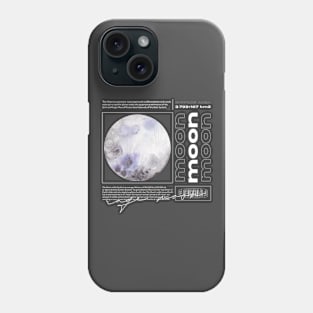 The Moon Planets Space Solar System Cosmos Galaxy Phone Case