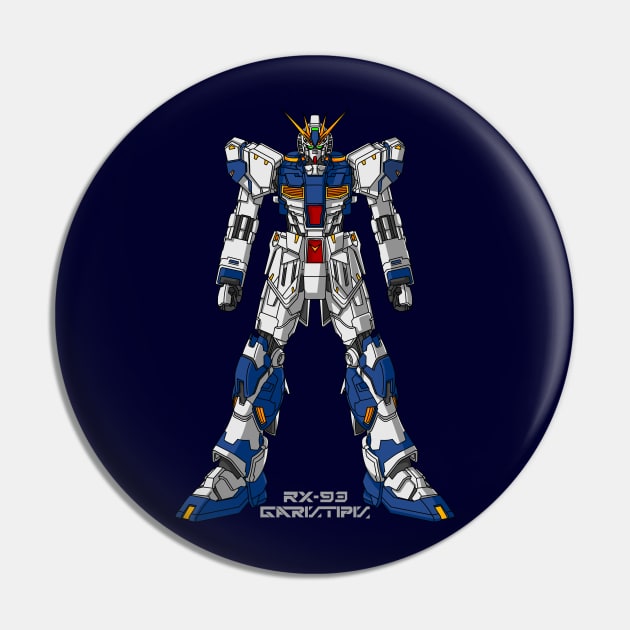 Gundam NU Simple Version Pin by garistipis