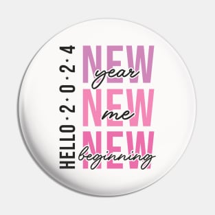 Hello 2024 Pin