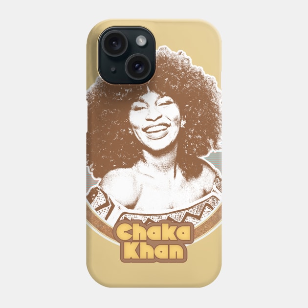 Chaka Khan //// Retro Style Fan Art Design Phone Case by DankFutura