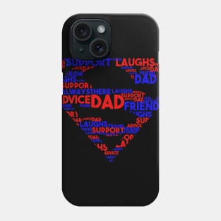 Fathers Day Autism Dad Advocate Warrior Awareness Autism Superhero Phone Case