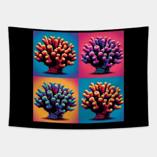 Pop Flowerpot Coral - Cool Underwater Tapestry