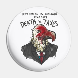 vulture businessman Pin