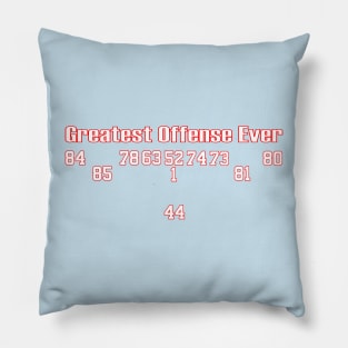 Houston Oilers Merch Greatest Run and Shoot offense ever Pillow