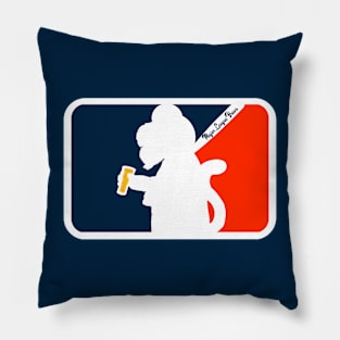 Paws Mascot Major League Brews Pillow