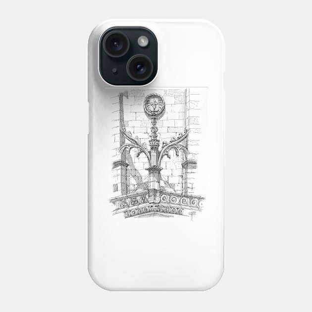 Mosteiro dos Jerónimos. flying buttress . Jerónimos Monastery. Phone Case by terezadelpilar