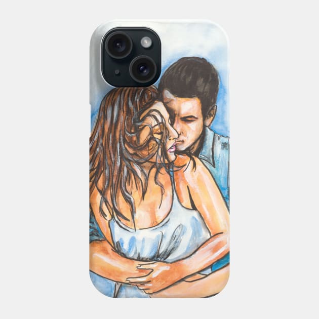 Mario Casas, Maria Valverde Phone Case by Svetlana Pelin