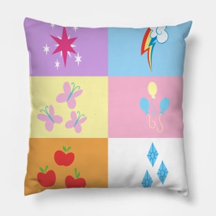 My little Pony - Elements of Harmony Cutie Mark Special Pillow