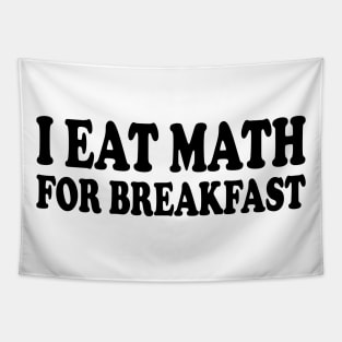 i eat math for breakfast Tapestry