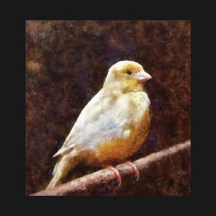 Yellow Canary Painting T-Shirt