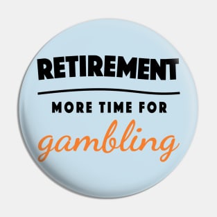 Retirement Gift Retired Elderly Party Pin