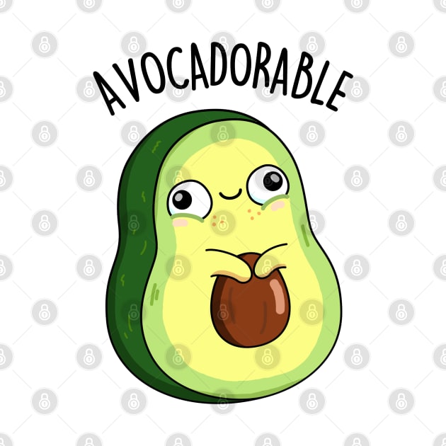 Avoc-adorable Cute Funny Avocado Pun by punnybone