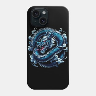 Dragon of the Mystic Blue Phone Case