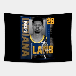 Indiana Pacers Jeremy Lamb 26 Tapestry
