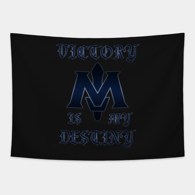 Victory is My Destiny Tapestry by VibrantEchoes