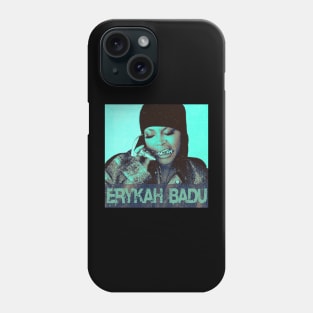 Solarize Illustrations - Erykah Badu Phone Case