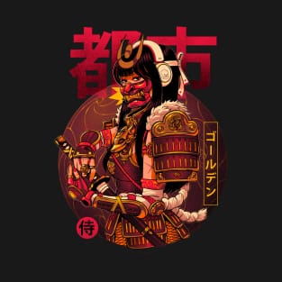 Golden Urban Samurai T-Shirt