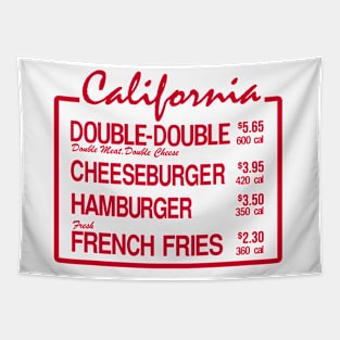 California Burger Tapestry