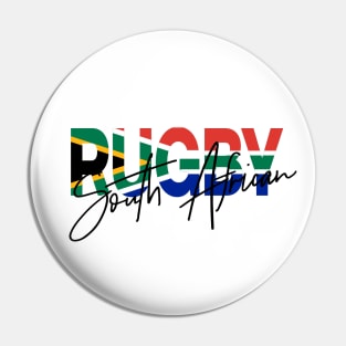 Rugby South African Pin