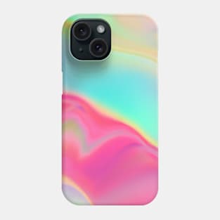 Holo Abstract Paint Phone Case