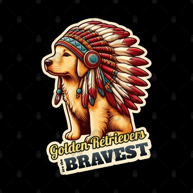 Golden Retriever Indian by k9-tee