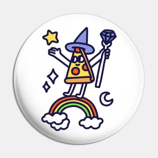 Wizard Pizza Pin